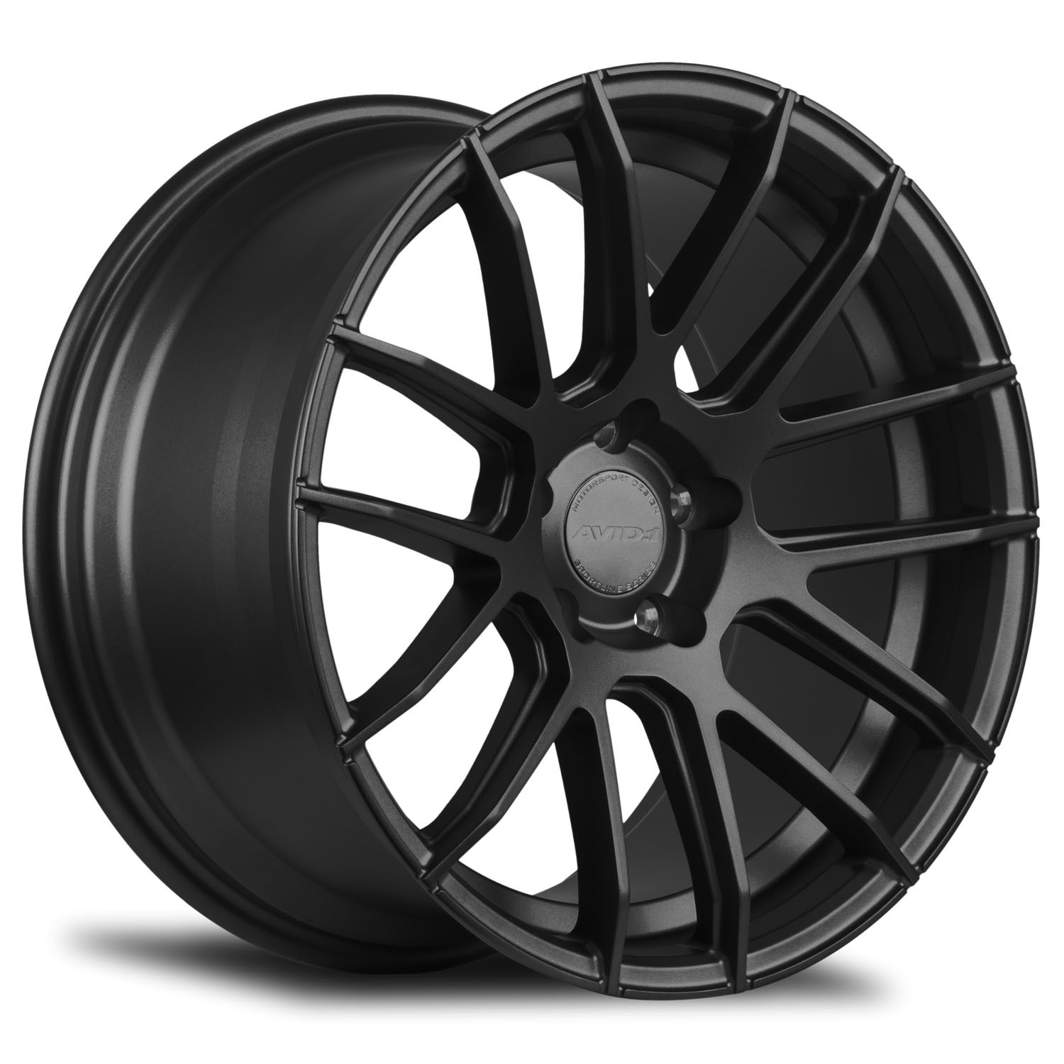 AVID1 SL.01 Matte Black light alloy wheels