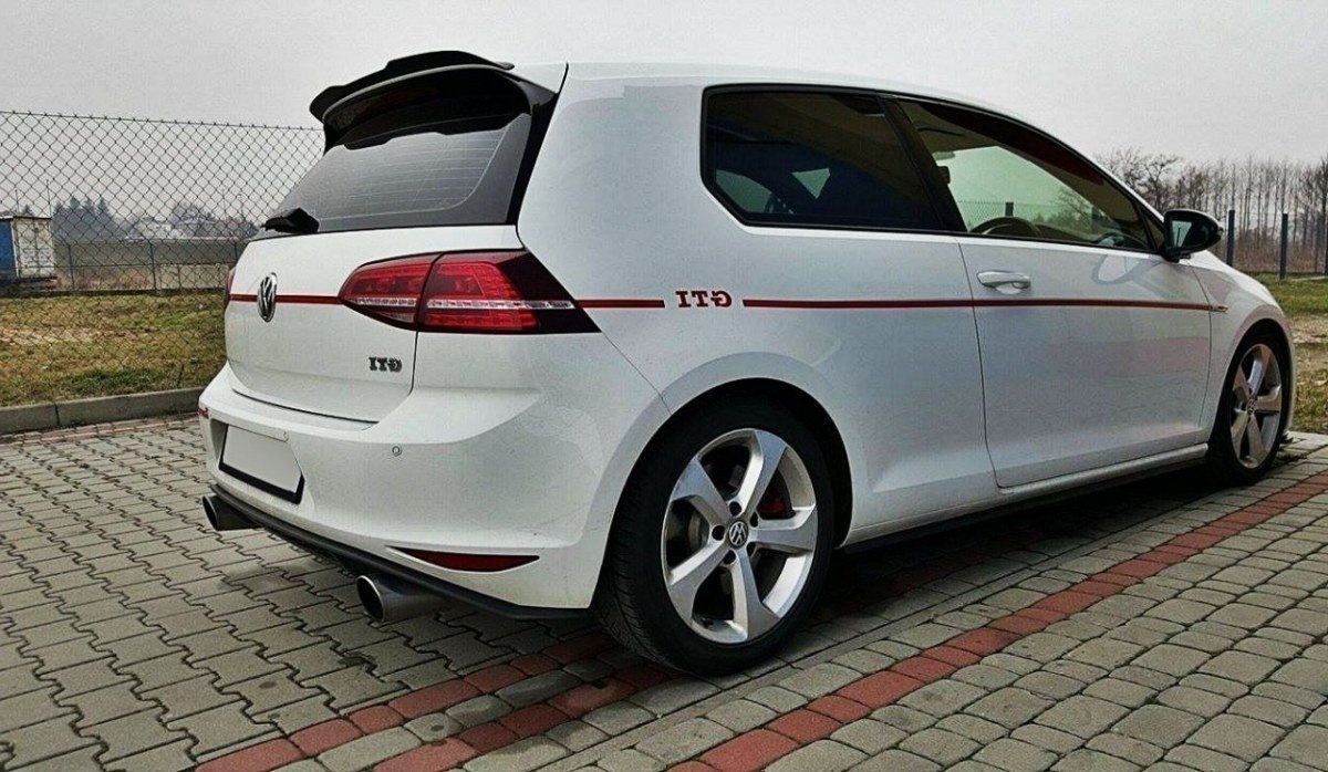 Maxton Design SPOILER EXTENSION FOR VW GOLF MK7 R/ GTI new model