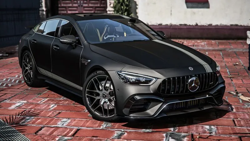 Mansory body kit for Mercedes-Benz AMG GT 63 4-door new model gt 63 s e performance drive modes model features drift mode 470 kw v8 biturbo 4-door coupé amg performance mercedes amg gt 4-door top speed steering wheel