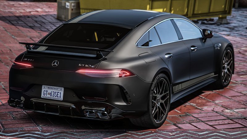 Mansory body kit for Mercedes-Benz AMG GT 63 4-door new style gt 63 s e performance drive modes model features drift mode 470 kw v8 biturbo 4-door coupé amg performance mercedes amg gt 4-door top speed steering wheel
