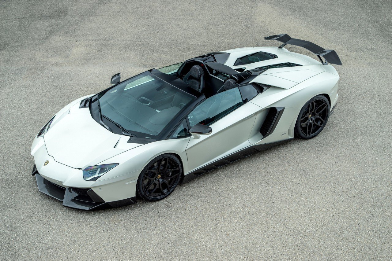 Novitec body kit for Lamborghini Aventador Roadster 2021