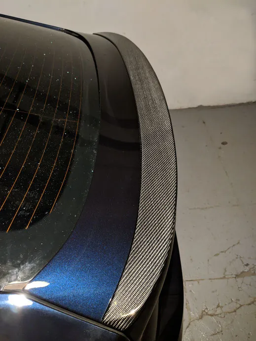 Hodoor Performance Carbon fiber trunk spoiler for BMW 6-series GT