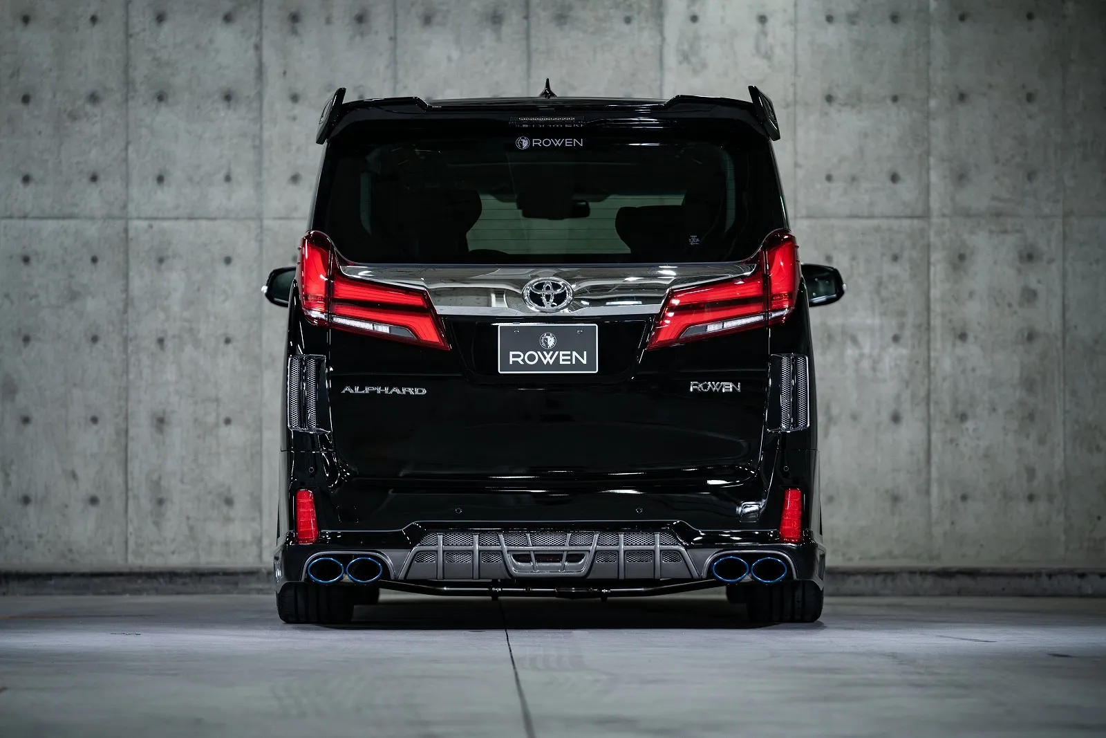 Rowen body kit for Toyota 30 ALPHARD S carbon