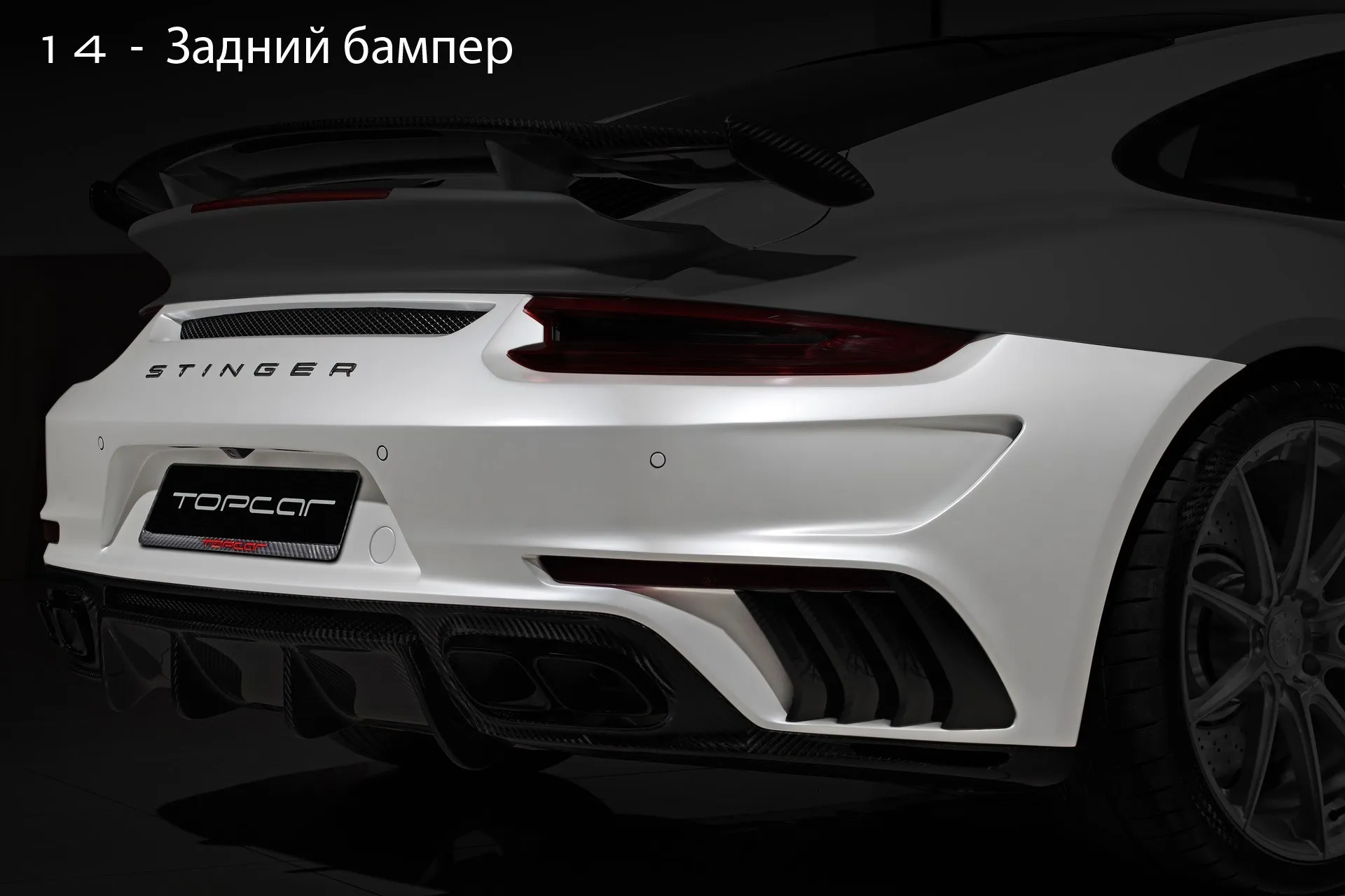 Check our price and buy Topcar Design body kit for Porsche 911 991 Stinger GTR gen.2
