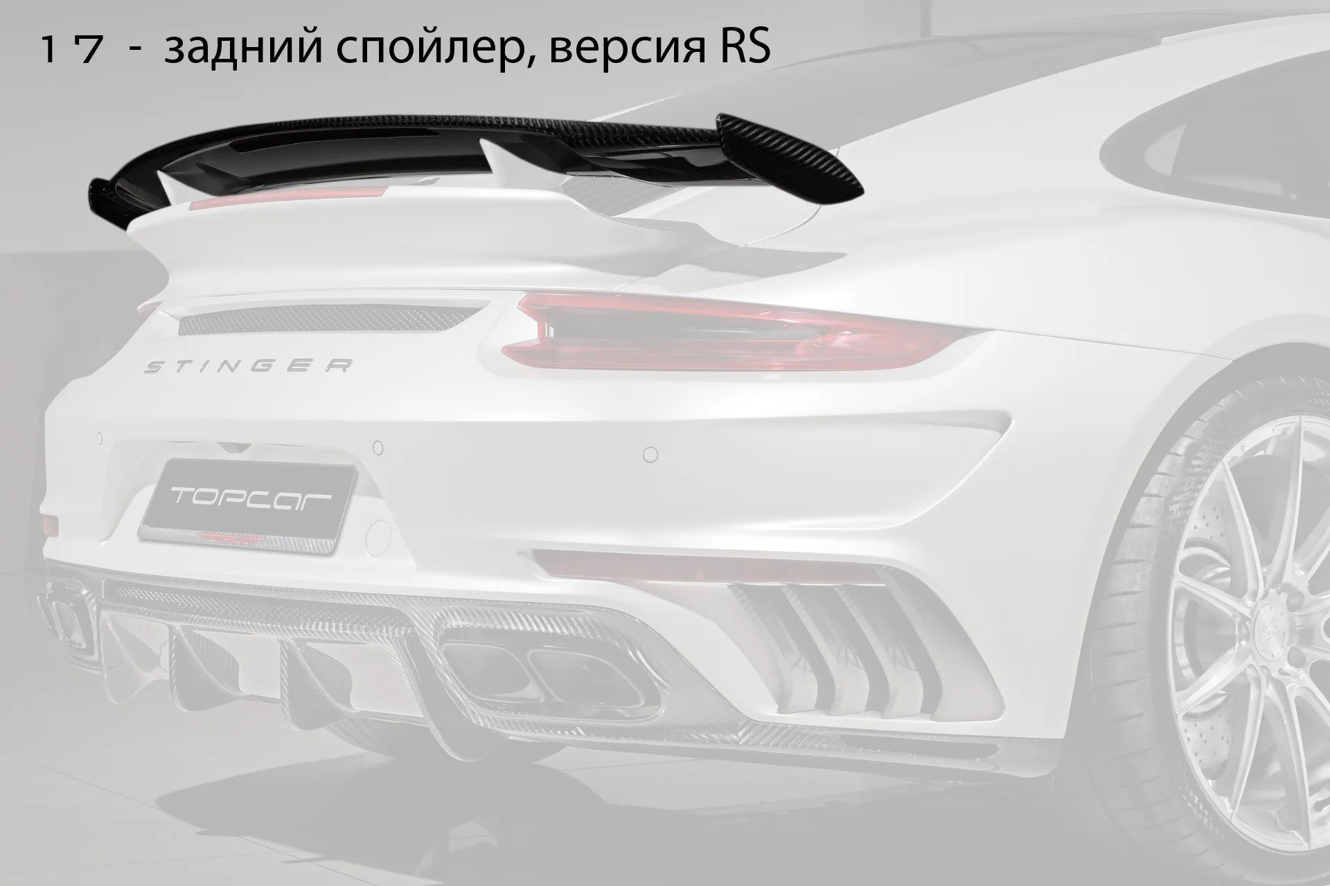Check our price and buy Topcar Design body kit for Porsche 911 991 Stinger GTR gen.2