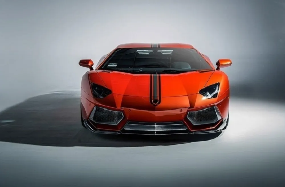 VORSTEINER STYLE CARBON front bumper grille frame for Lamborghini Aventador new style