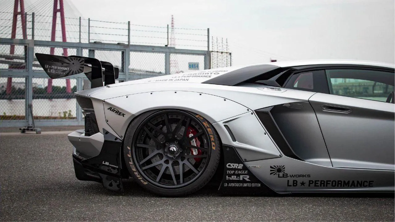 LB Works body kit for Lamborghini Aventador Limited Edition new style