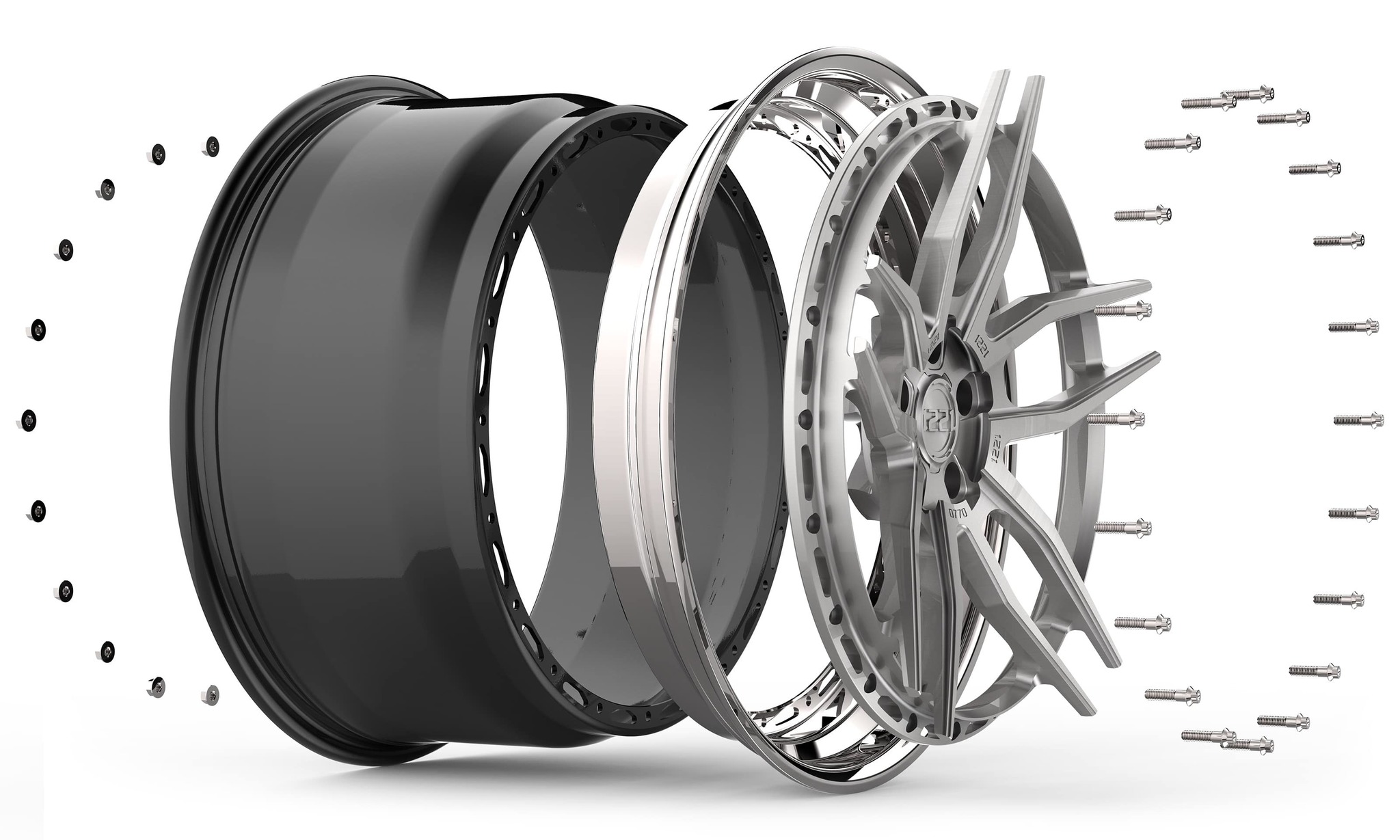 1221 Wheels 0880 AP3LX APEX3.0 forged wheels