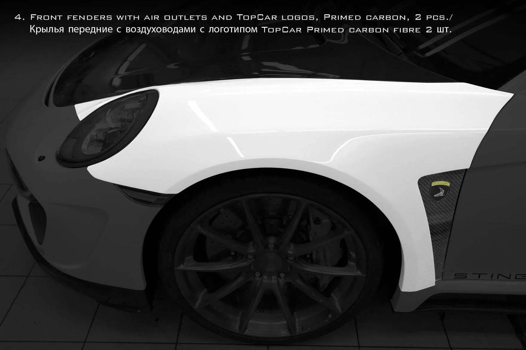 Check our price and buy Topcar Design body kit for Porsche 911 991 Stinger GTR
