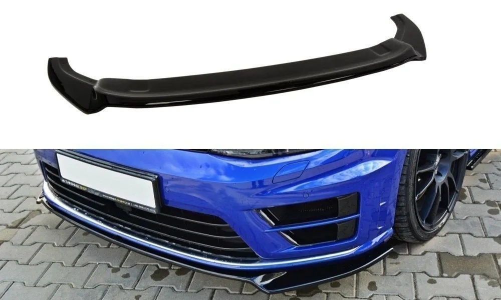 Maxton Design FRONT SPLITTER FOR VW GOLF MK7 R V.2 abs plastic