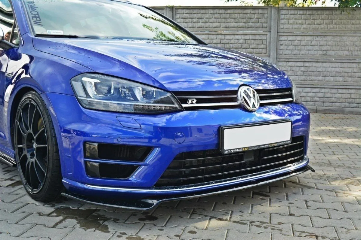 Maxton Design FRONT SPLITTER FOR VW GOLF MK7 R V.2 new style
