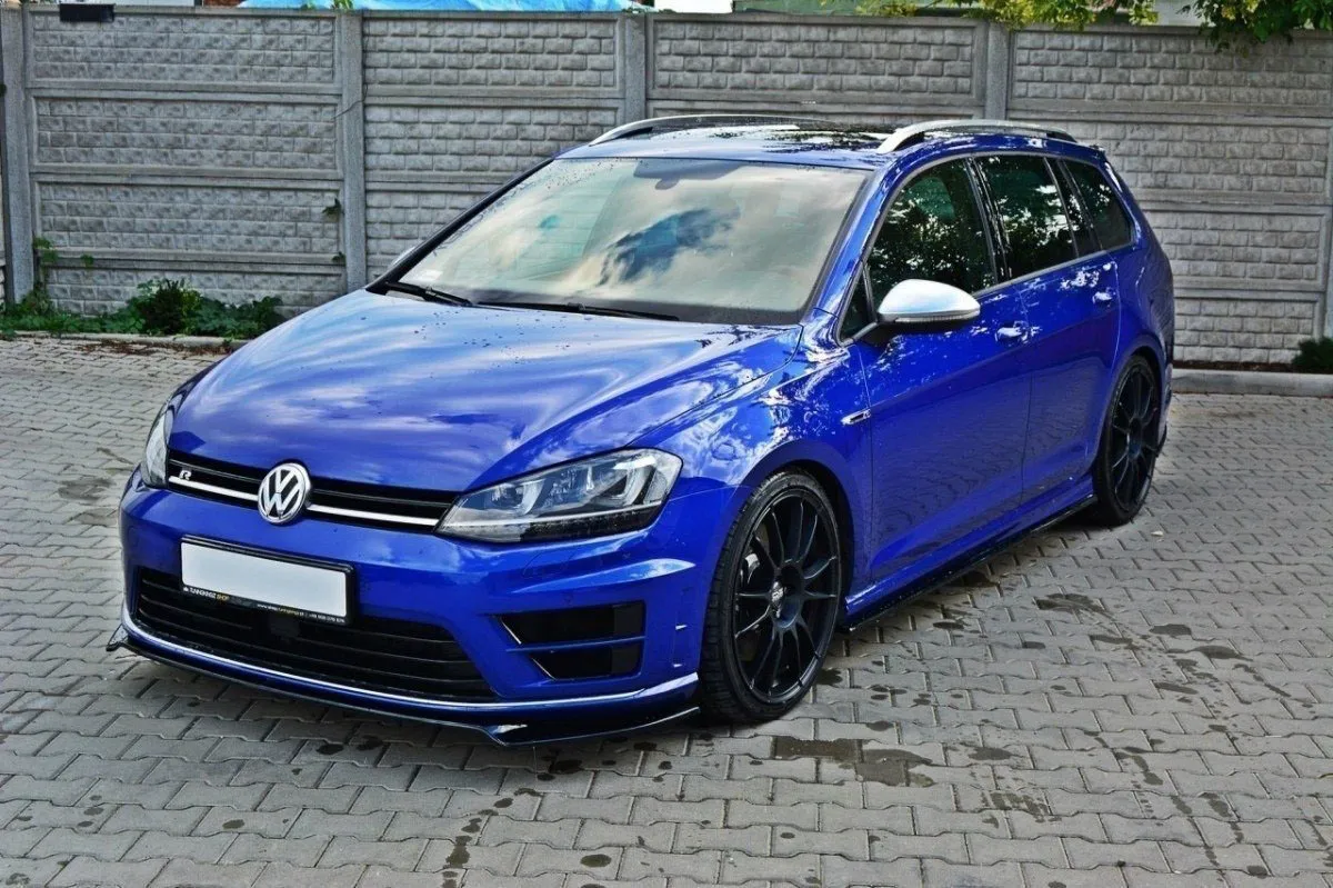Maxton Design FRONT SPLITTER FOR VW GOLF MK7 R V.2 new model