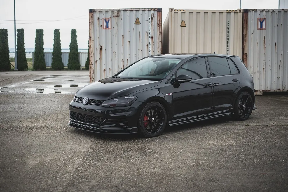 Maxton Design RACING DURABILITY FRONT SPLITTER FOR VW GOLF 7 GTI TCR latest model