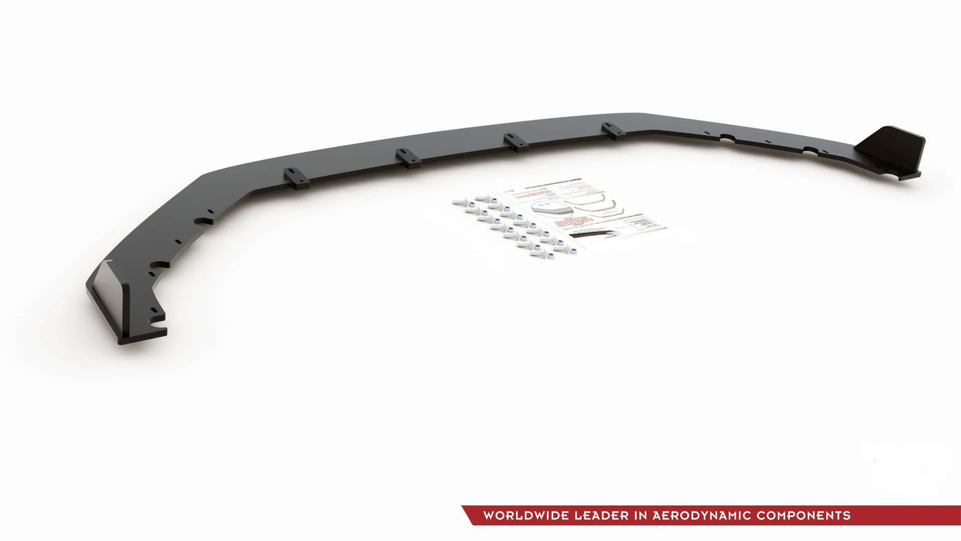 Maxton Design RACING DURABILITY FRONT SPLITTER FOR VW GOLF 7 GTI TCR new style