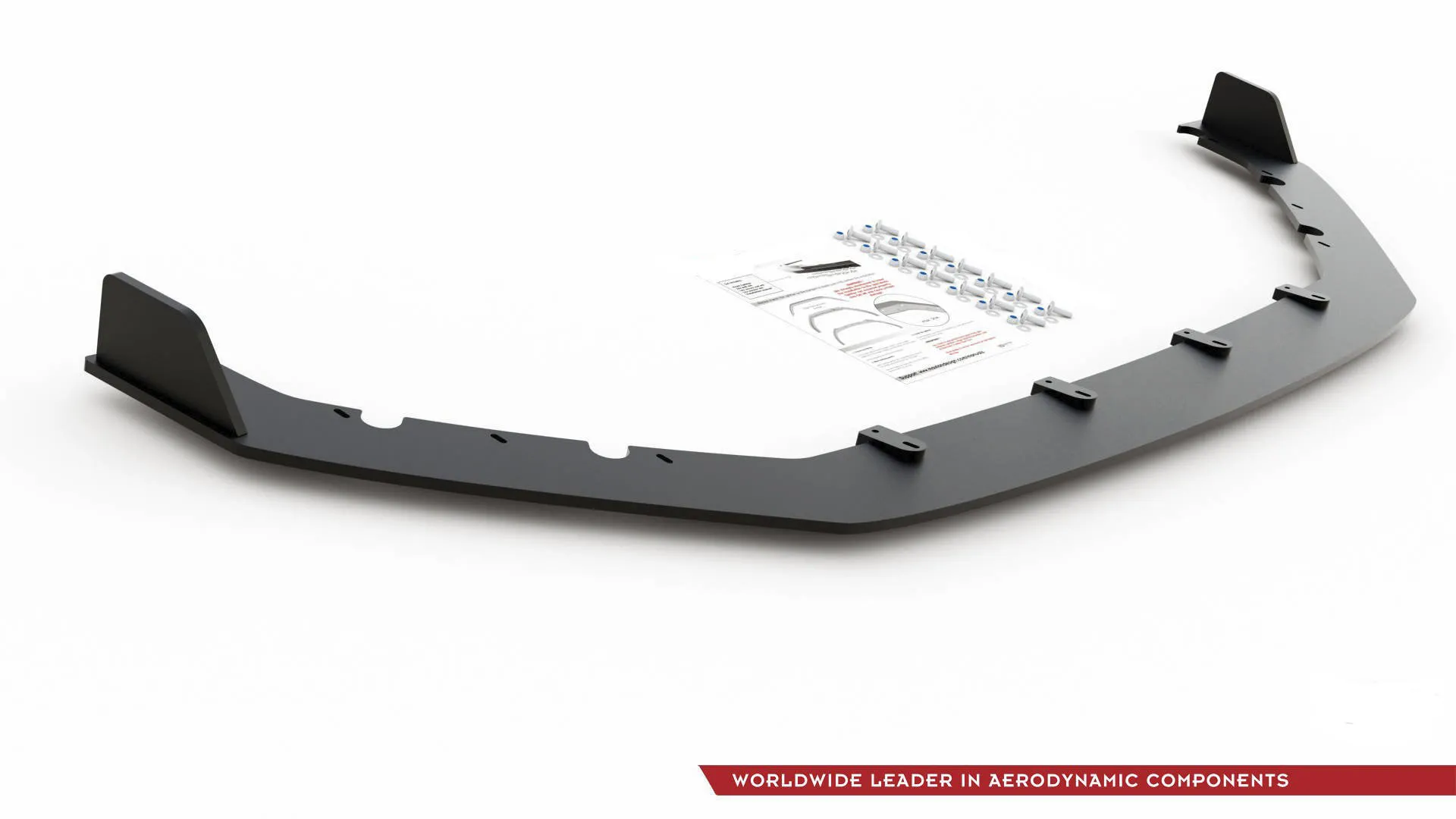 Maxton Design RACING DURABILITY FRONT SPLITTER FOR VW GOLF 7 GTI TCR latest model