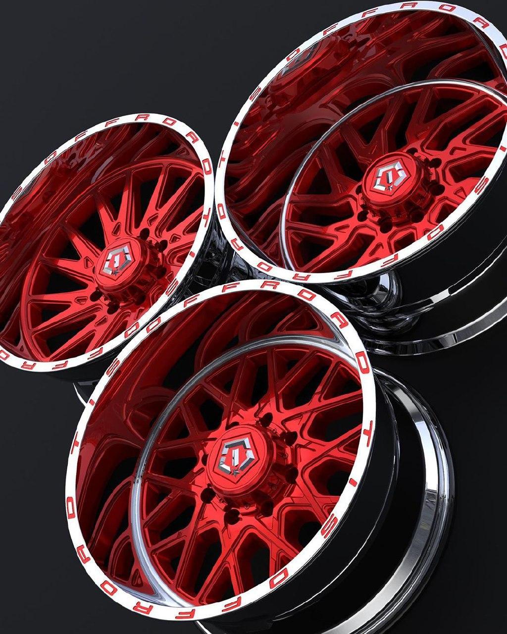 TIS 544RM FORGED WHEELS
