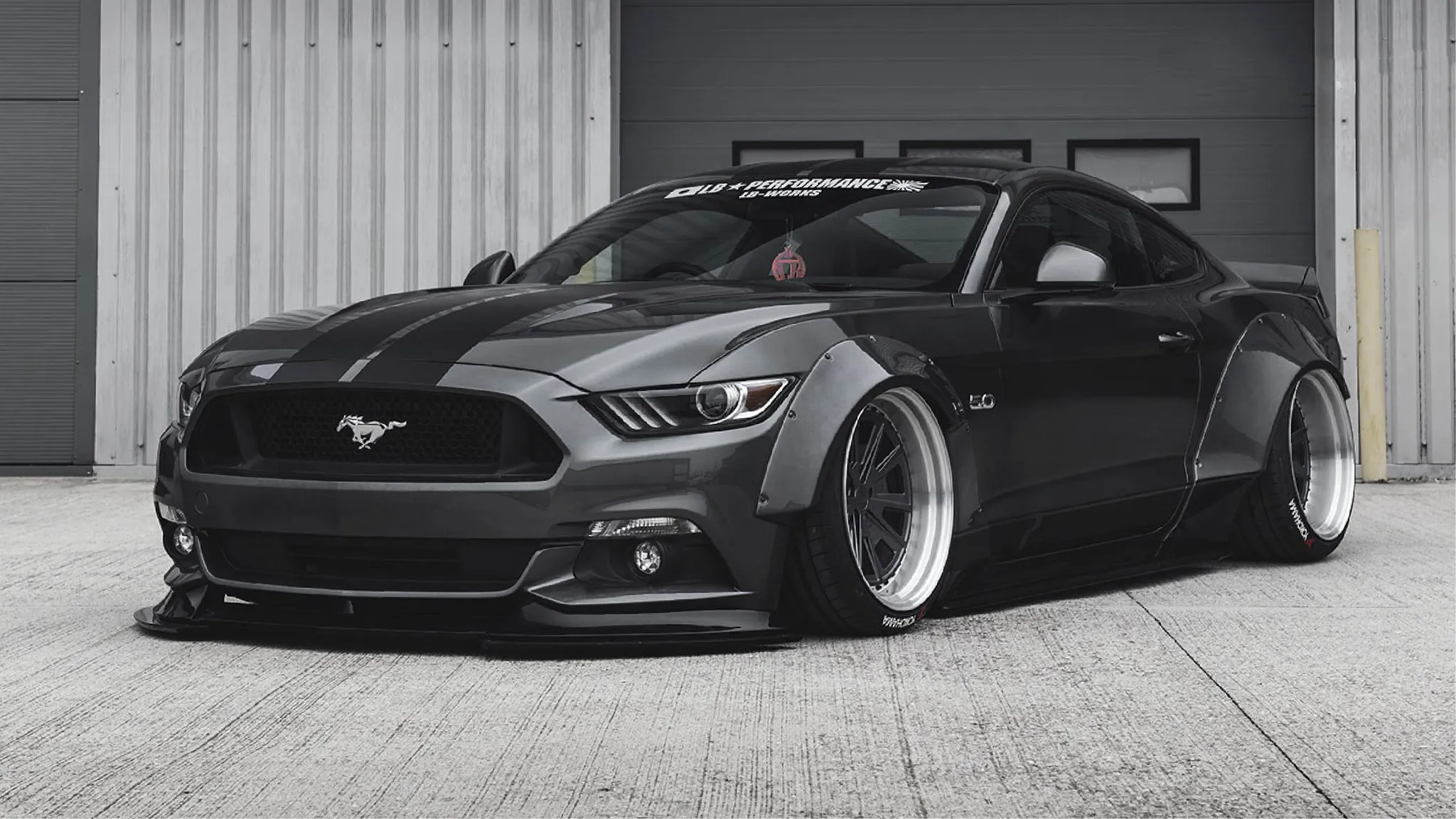 Check our price and buy Liberty Walk Body kit for Ford Mustang!
