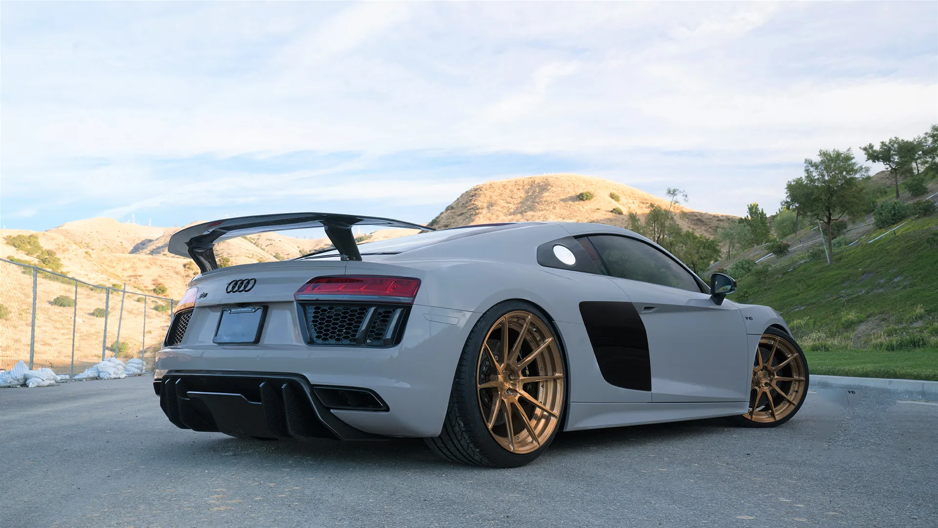 Vorsteiner body kit for Audi R8 latest model
