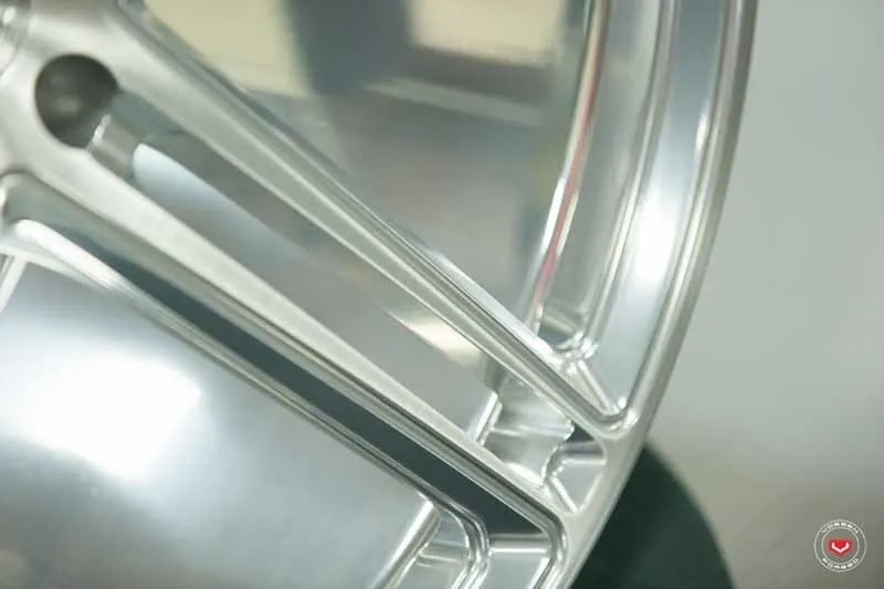 Vossen CG 202 forged wheel — concave face detail