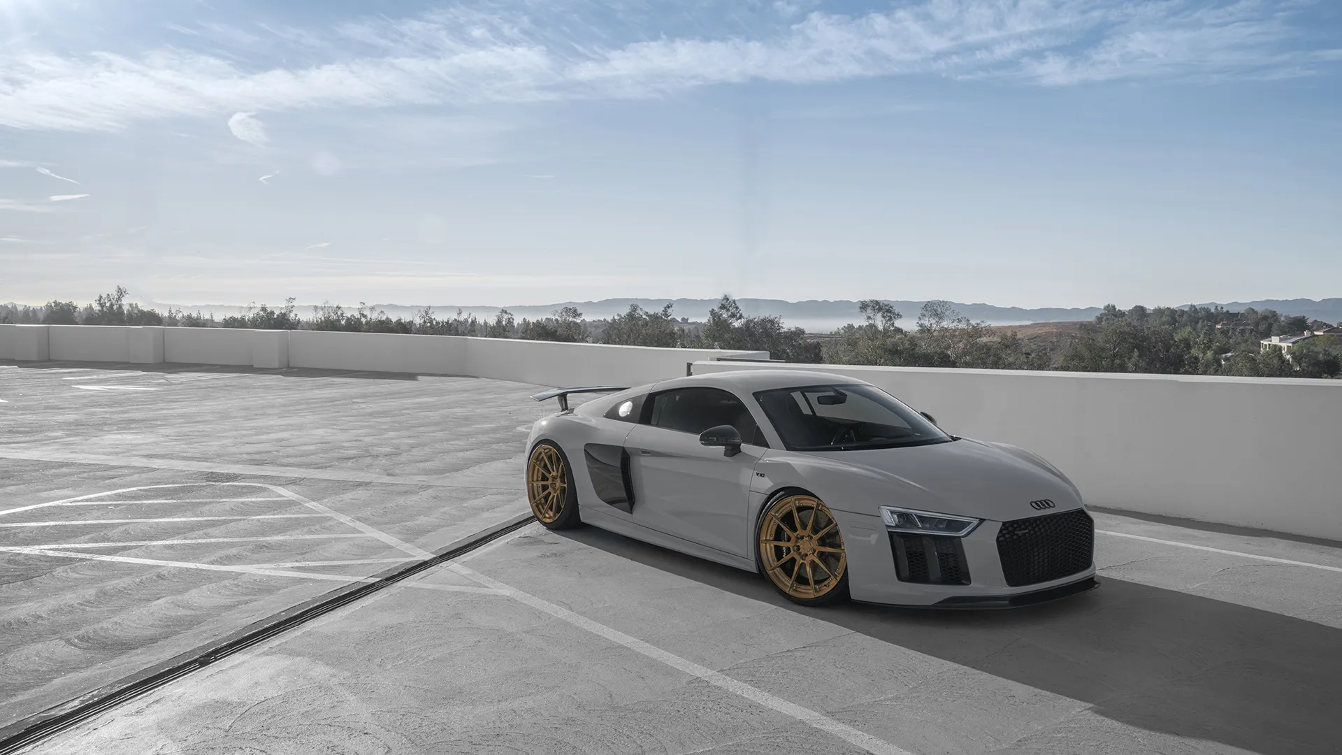 Vorsteiner body kit for Audi R8 new style