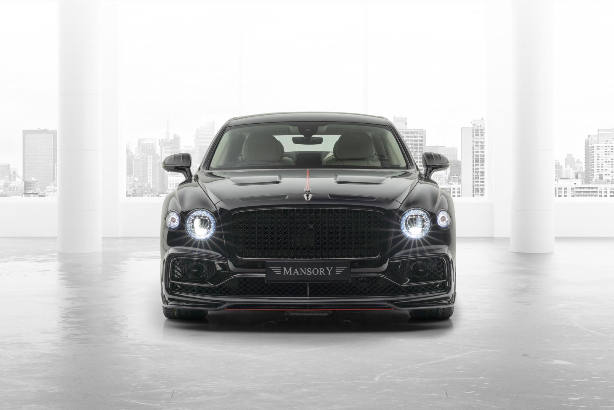 Mansory body kit for Bentley Flying Spur carbon