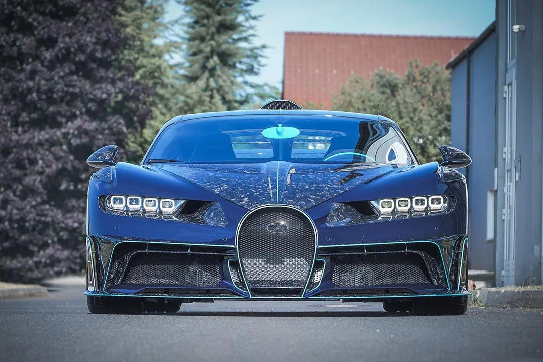 Mansory body kit for Bugatti Chiron new style