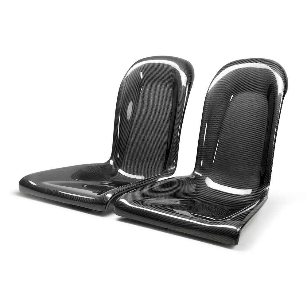 SEIBON CARBON FIBER REAR SEAT PANELS FOR  NISSAN GT-R new model