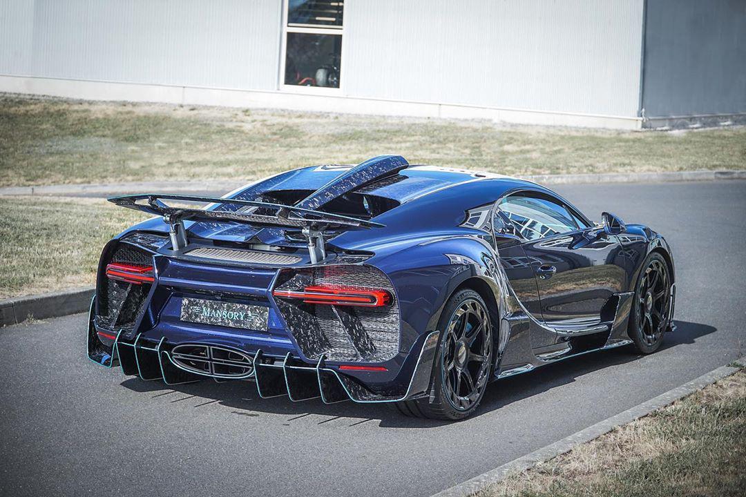 Mansory body kit for Bugatti Chiron new model