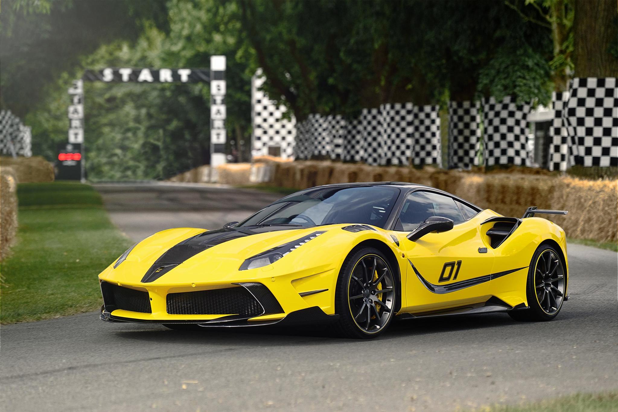 Mansory body kit for Ferrari 488 latest model