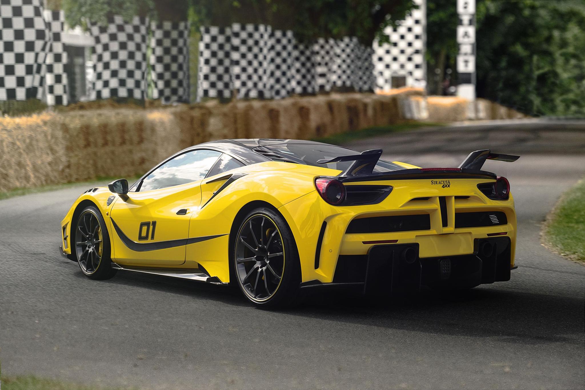 Mansory body kit for Ferrari 488 new model