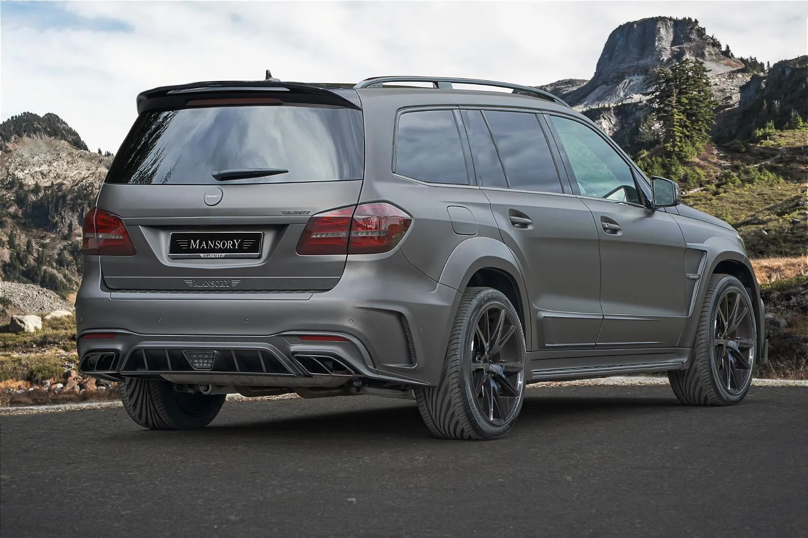 Mansory body kit for Mercedes GLS new style