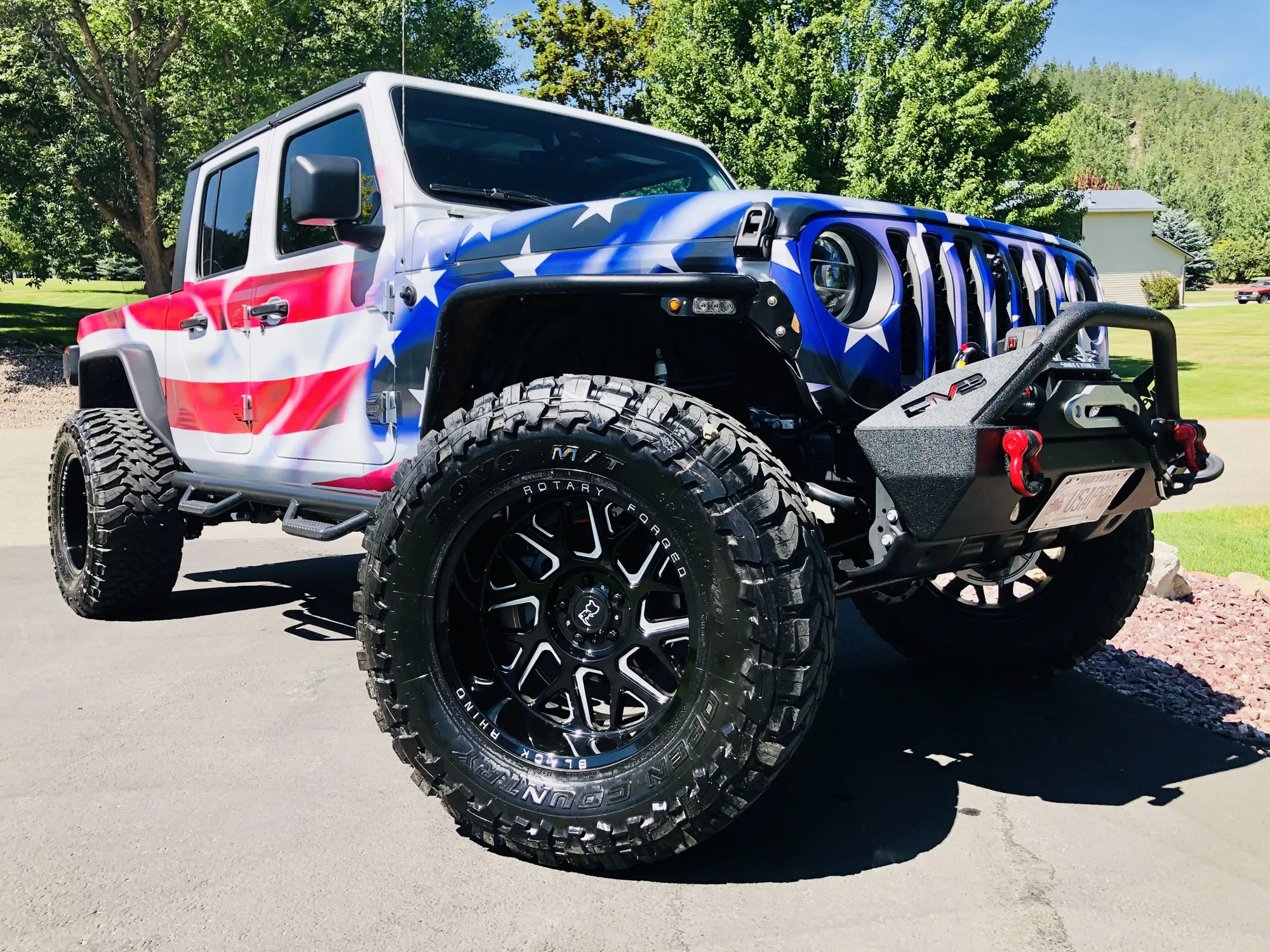 Black Rhino Reaper forged wheels