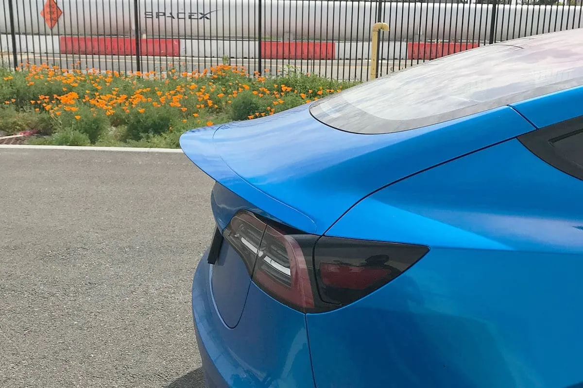 Unplugged Performance Aero Efficiency Package a for Tesla Model 3 carbon fiber