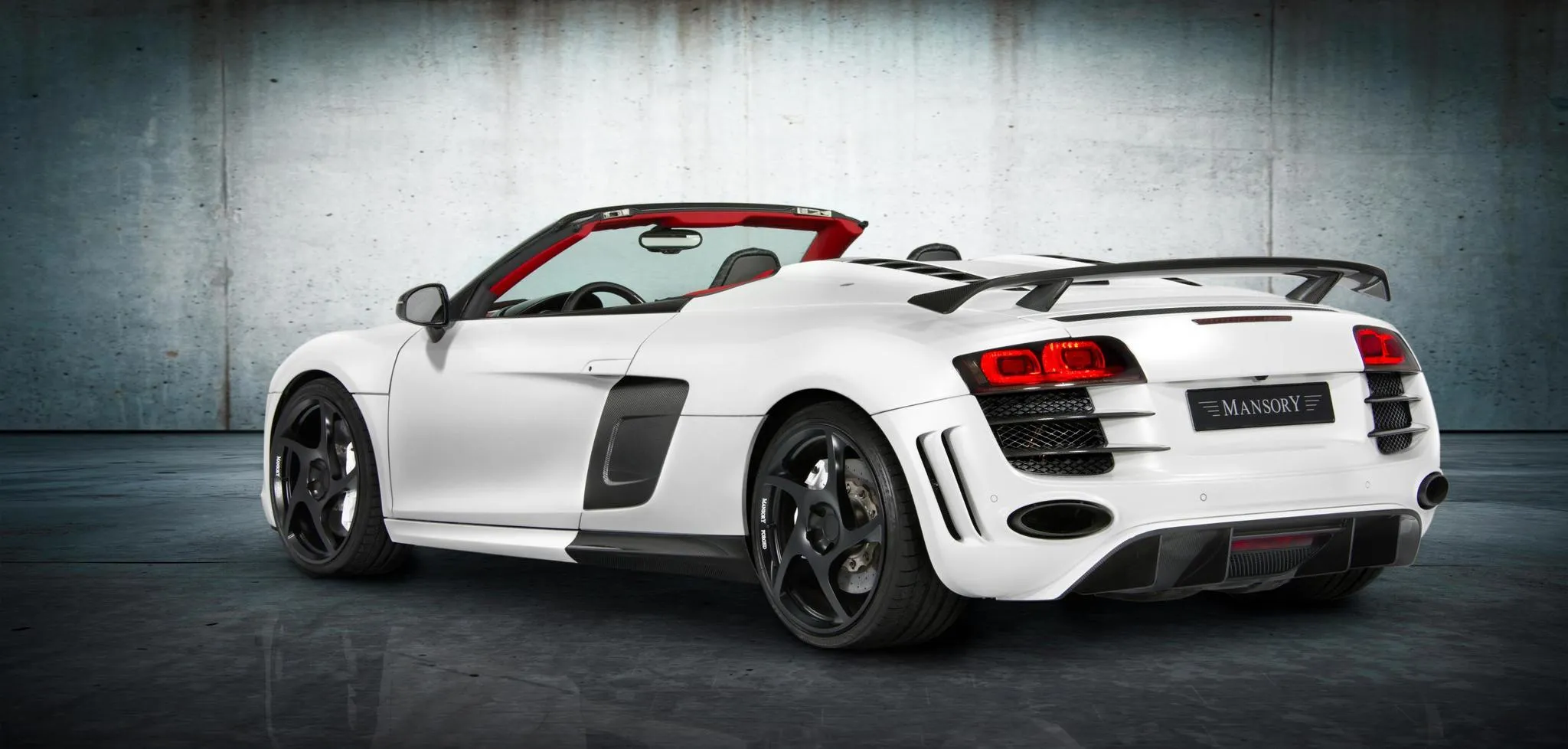 Mansory body kit for AUDI R8 Spyder carbon