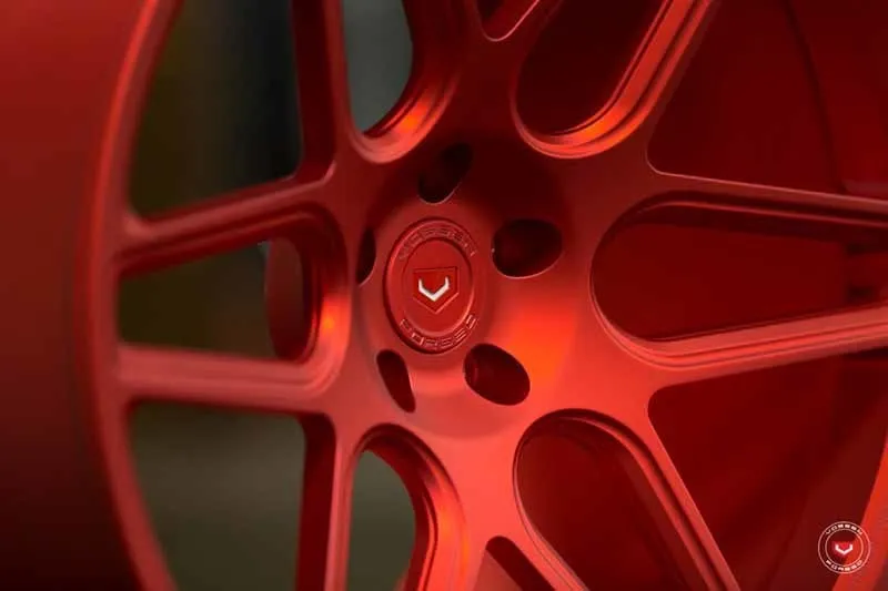 Vossen CG 206 forged wheel — side profile