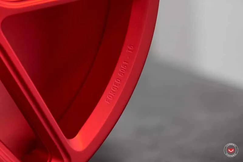 Vossen CG 206 forged wheel — mounted on vehicle