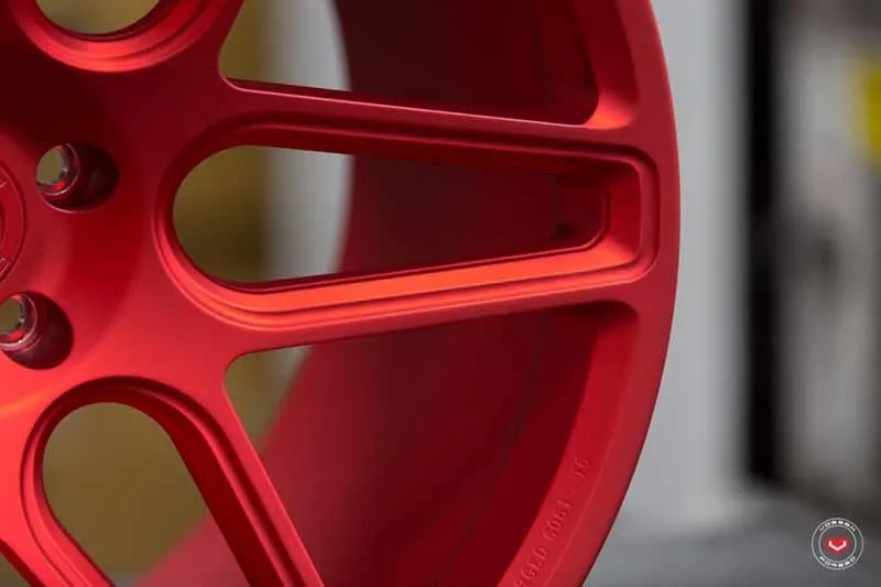 Vossen CG 206 forged wheel — front view