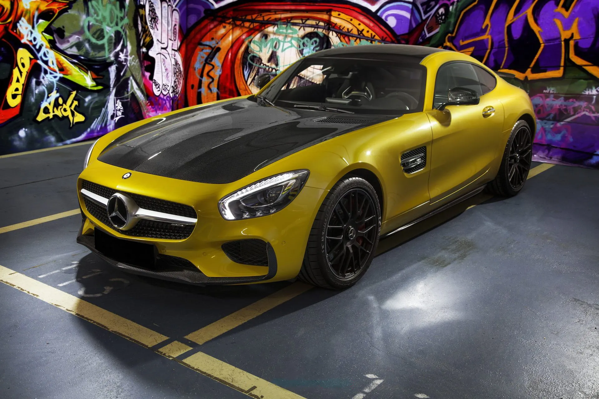 Check our price and buy Carbon Fiber Body kit set for Mercedes AMG GT Coupe!