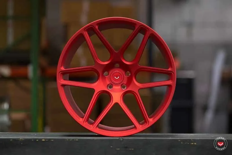 Vossen CG 206 forged wheel — rear angle