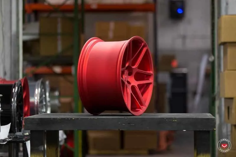 Vossen CG 206 forged wheel — full set display