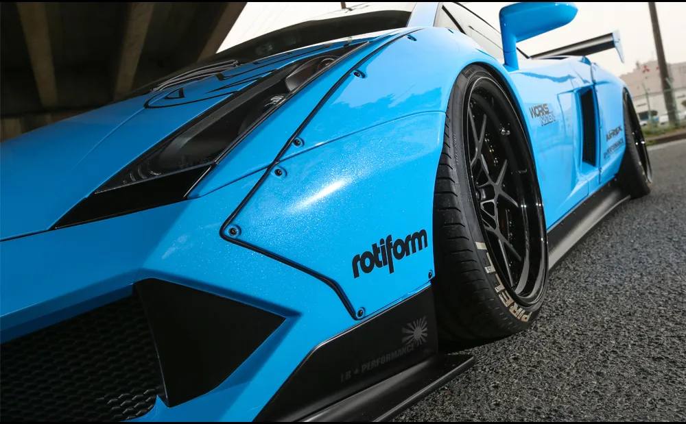 Check our price and buy Liberty Walk body kit for Lamborghini Gallardo!