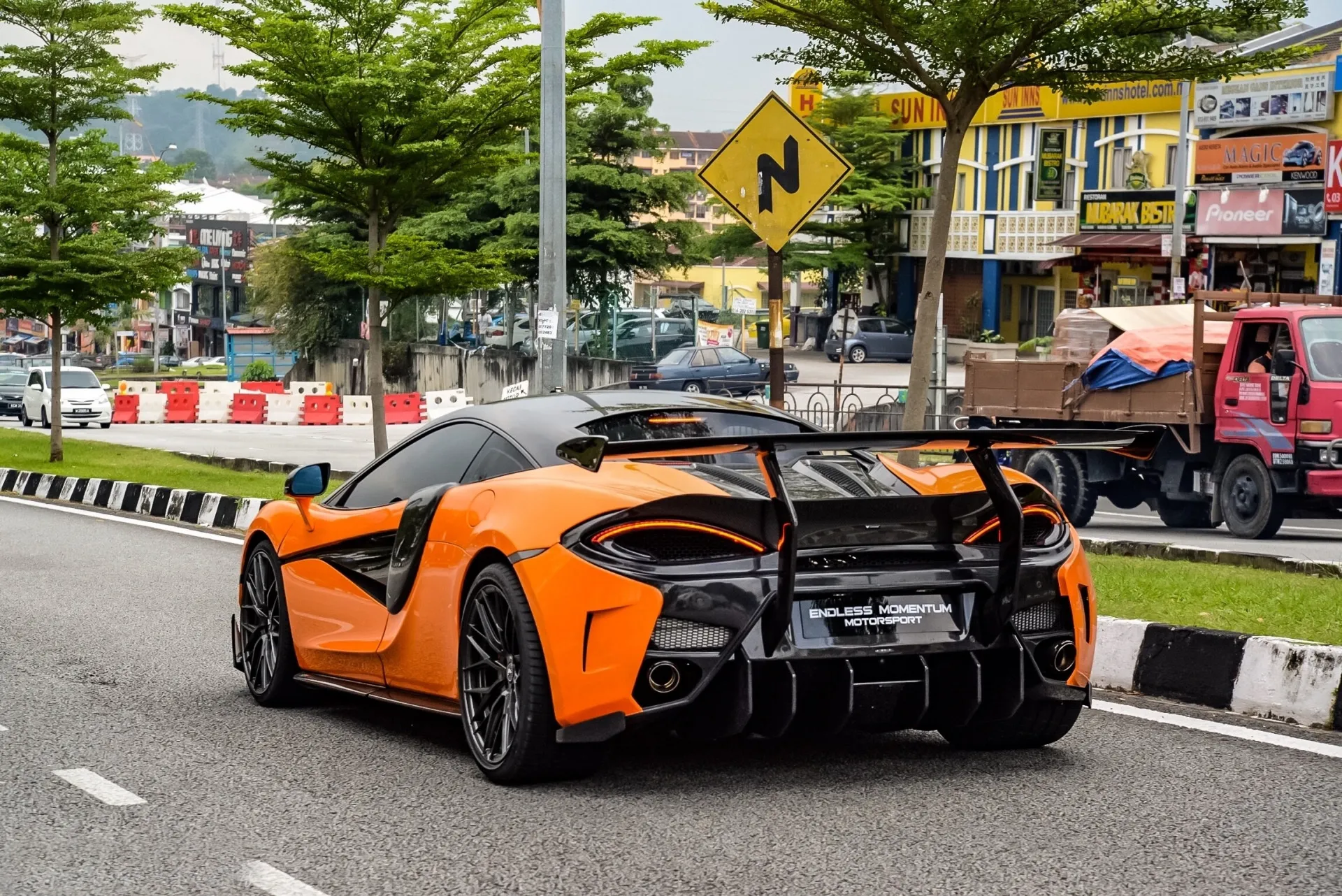 Vorsteiner Nero body kit for McLaren 570S latest model