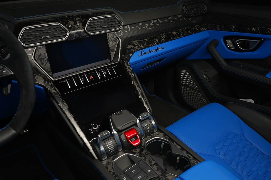 Hodoor Performance Carbon fiber interior set for Lamborghini Urus new model