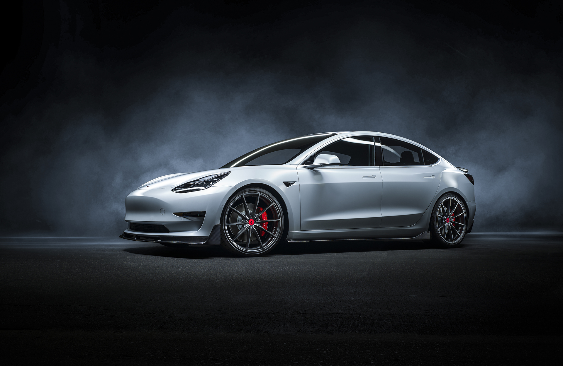 Vorsteiner body kit for Tesla Model 3 new style