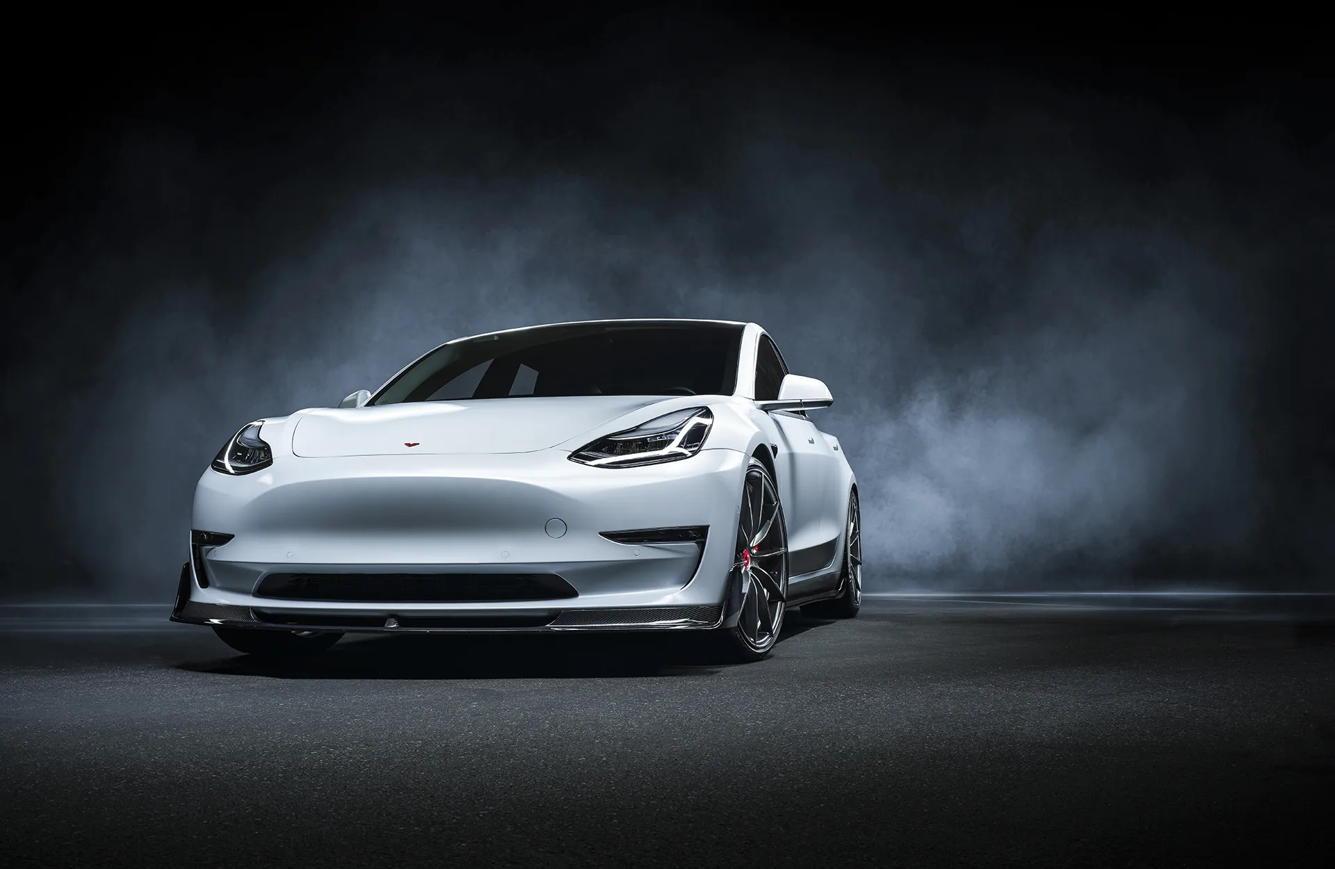 Vorsteiner body kit for Tesla Model 3 carbon fiber