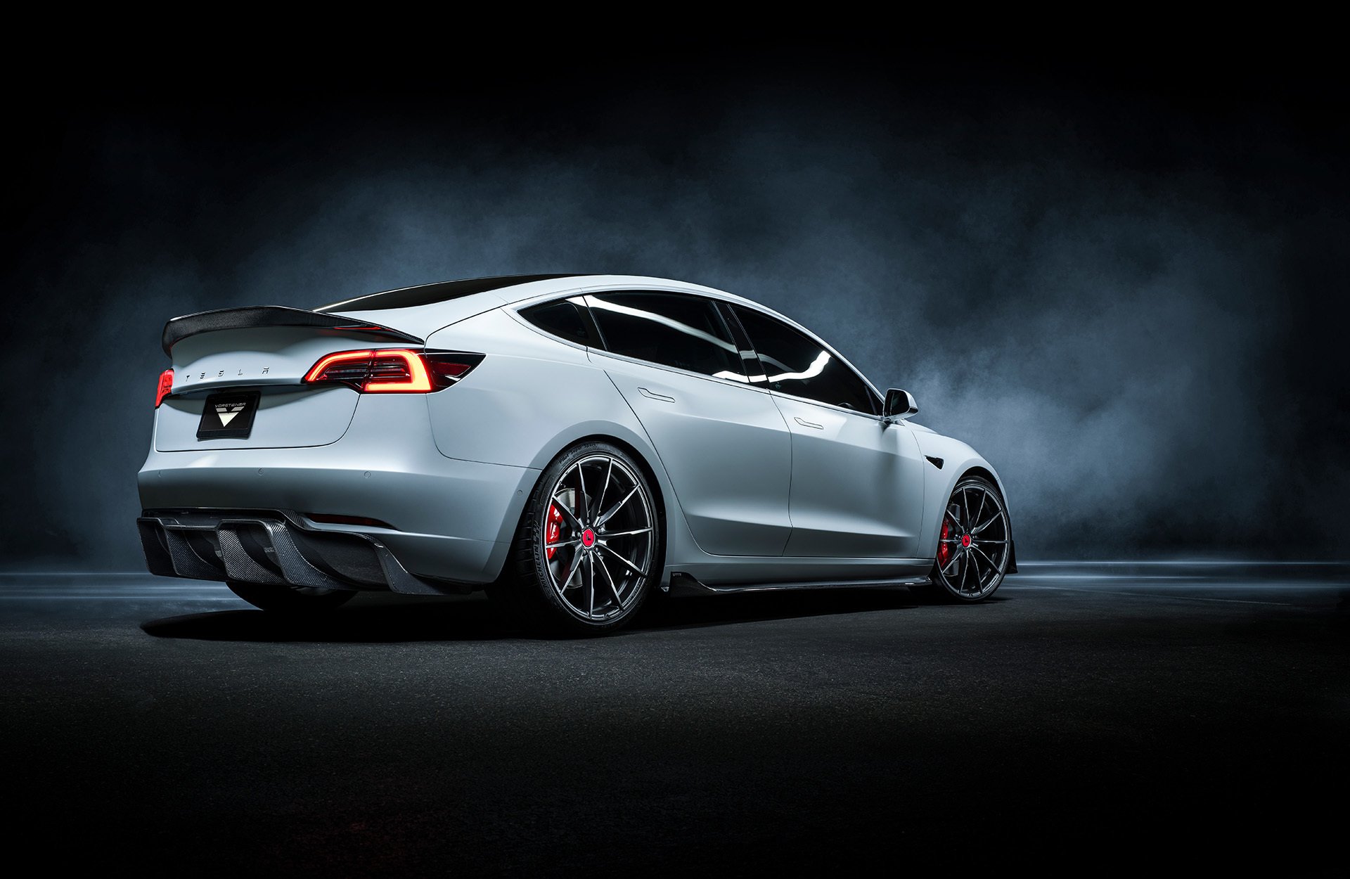 Vorsteiner Carbon Fiber Body Kit Set For Tesla Model 3 Compra Con 