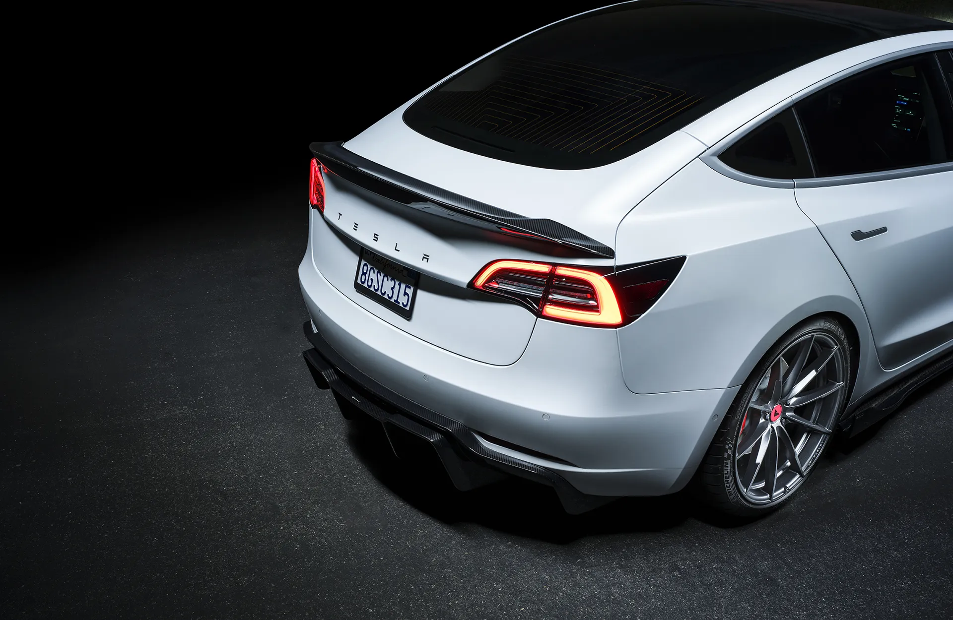 Vorsteiner body kit for Tesla Model 3 new style