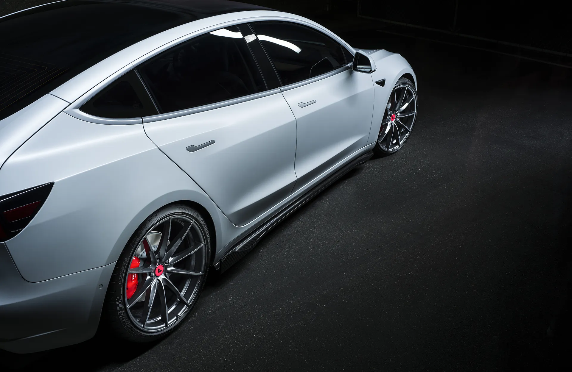 Vorsteiner body kit for Tesla Model 3 carbon fiber