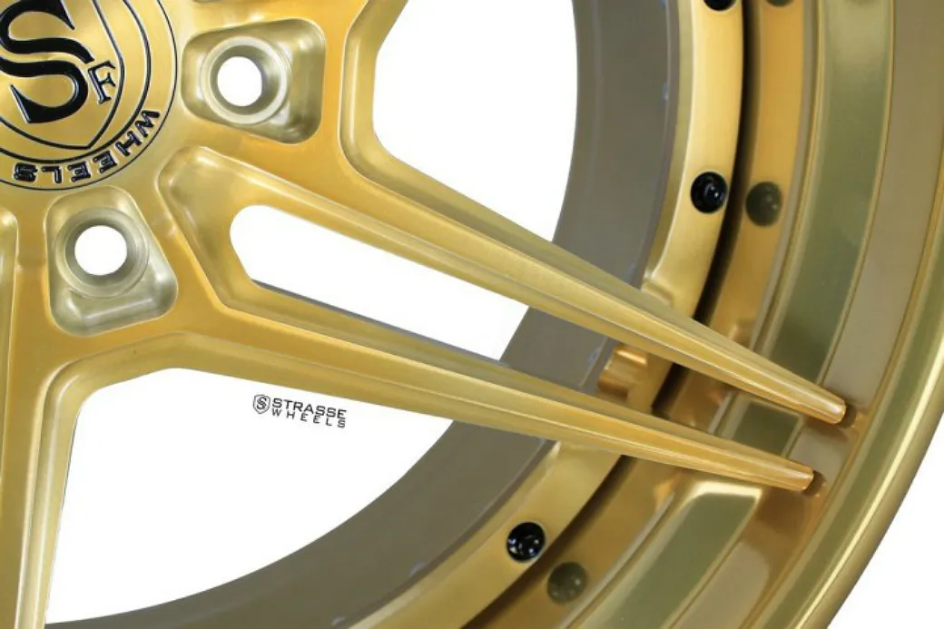 Strasse SV2T DEEP CONCAVE FS 3 Piece forged wheels