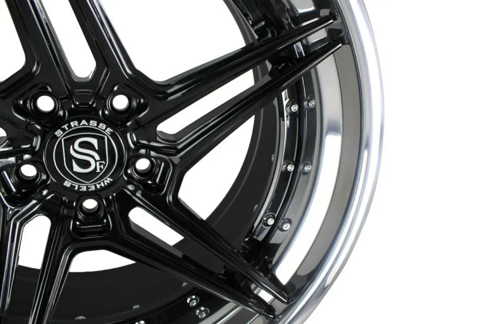 Strasse SV2T DEEP CONCAVE FS 3 Piece forged wheels